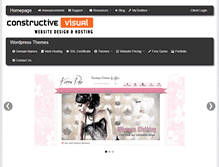 Tablet Screenshot of constructivevisual.com